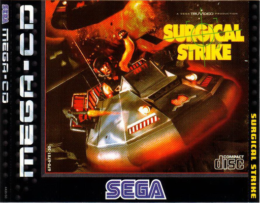 Surgical Strike (Europe) Sega CD Game Cover